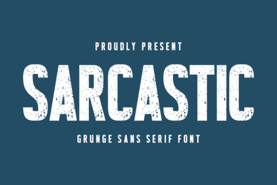 Sarcastic Font